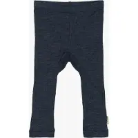 Mikk-Line Kid's Merino Wool Legging Intimo lana merinos Bambini (116, blu)