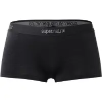 Super.natural Women's Semplice Hipster Intimo lana merinos Donna (S, nero)