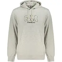 FILA Rifredi Regular Graphic Hoodie Light Grey Melange Taglia: 2XL | Felpe con cappuccio Outlet | Uomo | Grigio