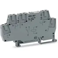 Wago Modulo relè ; tensione nominale di ingresso 115 V CA; 1 contatto in scambio; grigio 859-367