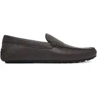 BOSS per uomo. 50568700 Mocassini in pelle Noel marrone scuro (41), Basso, Nessuno, Casual, Classico