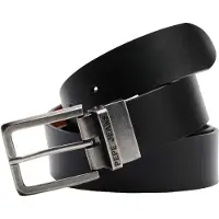 Pepe Jeans per uomo. PM021060 Cintura reversibile nera (100 cm), Nero, Casual, Pelle