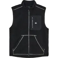 Quiksilver - Polaire sans manches - Clean Coast Fleece Gilet Black per Uomo - Taglia XL - Nero