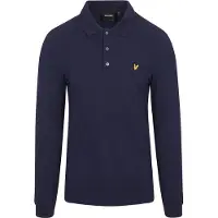 Lyle & Scott Polo a maniche lunghe Lyle and cott blu navy Blu curo Blu taglia
