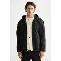 Scotch & Soda Hooded Denim Jacket — Black Snow Taglia: L | Bomber Outlet | Uomo | Blu