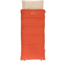Outwell Contour Junior Sacco a pelo bambini Bambini (170 x 70 (LxB), rosso)