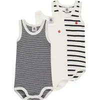 Petit Bateau Tutina / body per bambino rosso / nero / bianco