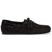 Sebago per donna. 77124HW Mocassini Owen in pelle nera (36), Nero, Basso, Stringhe, Casual, Classico
