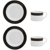 MIKASA Set Di Tazze Luxe Deco 200ml 2 Unità