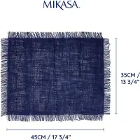 MIKASA Confezione Da 4 Tovagliette Mkpmjutblrecpk2 2 Unità