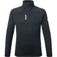 Millet - Pile leggera e traspirante - Parmelan Light PO M Black per Uomo - Taglia L - Nero