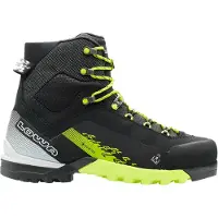Lowa - Scarpe da alpinismo in GORE-TEX® - Cervino GTX Mid Black/Lime per Uomo in Pelle - Taglia 41 - Nero