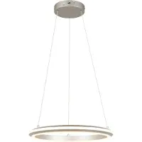 TRIO Lighting lampada LED a sospensione Amador, Ø 45 cm, color nichel, metallo, CCT