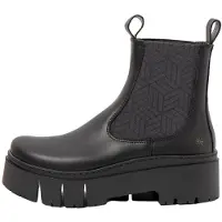 Art per donna. 117661101003_001 1766 Stivaletti in pelle nera Leeds (38), Nero, 3 a 5cm, Nessuno, Casual
