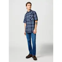 Wrangler Larston Dandelion Summer Denim Blue Jeans Taglia: W38L32 | Jeans straight fit Outlet | Uomo | Blu