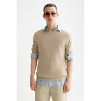 Scotch & Soda Linnen Blend Crew Neck Plaza Taupe Taglia: XXL | Maglioni a maglia Outlet | Uomo | Nero