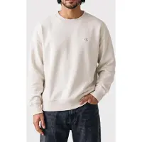 Calvin Klein Premium Terry Monogram Pant Chalk Taglia: M | Maglioni a maglia Outlet | Uomo