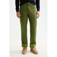 Scotch & Soda Clarke- Washed Cotton-blend Herringbone Straight Fit Chino C Taglia: W34L32 | Pantaloni chino Outlet | Uomo
