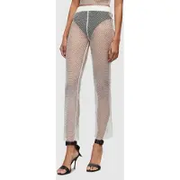 AllSaints Safi Sparkle Trouser Silver Taglia: 16 | Pantaloni Outlet | Donna | Grigio