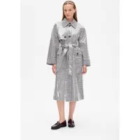 Baum und pferdgarten Dorothy Coat Grey Wallstreet Check Taglia: 34 | Trench Outlet | Donna | Grigio