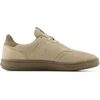 New Balance unisex. U500DV1_LI Sneakers in pelle T500D beige (40), Basso, Nubuck, Stringhe, Casual