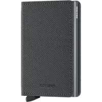 Secrid Unisex Slimwallet Twist Grey Taglia: OS | Portafogli Outlet | Unisex | Grigio