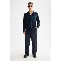 Scotch & Soda Relaxed Fit Tencel Shirt Sky Captain Taglia: M | Camicie Casual Outlet | Uomo