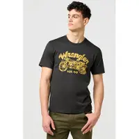 Wrangler Americana Tee Black Taglia: XL | T-shirt stampate Outlet | Uomo | Nero