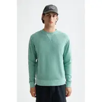 Scotch & Soda G/d Structured Sweatshirt Agate Green Taglia: XL | Maglioni a maglia Outlet | Uomo | Verde