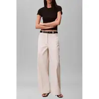 Calvin Klein Baggy Chino Fashion Pant Tofu Taglia: 12 | Pantaloni chino Outlet | Donna