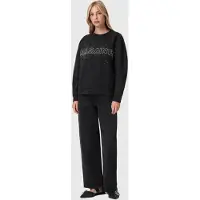 AllSaints Sprinkle Etta Sweat Black Taglia: XS | Maglie a manica lunga Outlet | Donna | Nero