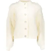 Geisha Cardigan Furry Off-white Taglia: 3XL | Bomber Outlet | Donna | Bianco