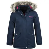 TROLLKIDS Girl's Oslo Coat XT Cappotto Bambini (152, blu)
