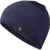 TROLLKIDS Kid's Light Fleece Beanie Berretto Bambini (52-56 cm - 6-12 Years, blu)