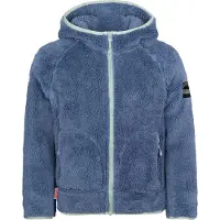 TROLLKIDS Girl's Borgund Jacket XT Giacca in pile Bambini (128, blu)