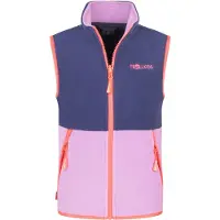 TROLLKIDS Kid's Kjerag Vest Gilet in pile Bambini (110, fuchsia)