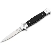 Böker Coltello pieghevole Stiletto Ebony
