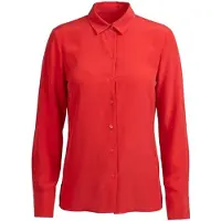 Posh Gear Camicia da donna 'Seidenbluse Collettoseta' rosso scuro