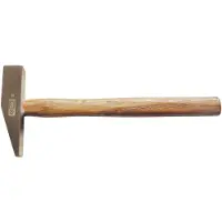 Ks Tools BRONZEplus martello da muratore 1000 g, con manico in hickory