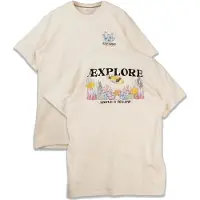 Lakor Underwater Garden T-Shirt T-shirt Uomo (M, beige)