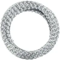 vidaXL Filo spinato Concertina in acciaio zincato 100 m