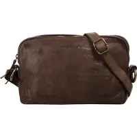 Harold's Submarine Borsa a tracolla Vera Pelle 26 cm marrone