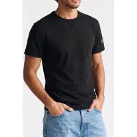 Calvin Klein Badge Regular Tee Black Taglia: XL | Magliette basic Outlet | Uomo | Nero