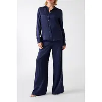 Guess Marciano GUESS Melissa Shirt Navy Monogram Jacqau Taglia: 46 | Magliette intime Outlet | Donna | Blu