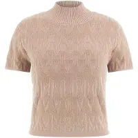 Guess Marciano GUESS Adele Logo Chenille Silk Taupe Multi Taglia: S | Maglioni a maglia Outlet | Donna | Nero
