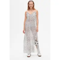 Baum und pferdgarten Alvine Dress Grey Office Leopard Taglia: 32 | Maxi abiti Outlet | Donna | Grigio
