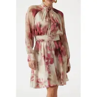 Guess Marciano GUESS Bianca Ls Flared Dre Blossom Charm Taglia: 38 | Abiti Mini Outlet | Donna