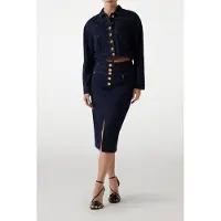 Guess Marciano GUESS Kylie Pencil Denim S Rinse Taglia: 44 | Minigonne Outlet | Donna | Blu