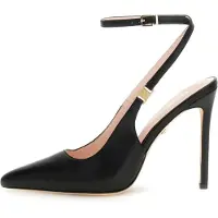 Guess Marciano GUESS Slingback Ankle Stra Jet Black A996 Taglia: 40 | Tacchi Alti Outlet | Donna | Nero