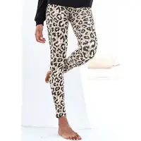 LASCANA Pantaloncini da pigiama beige chiaro / nero / bianco